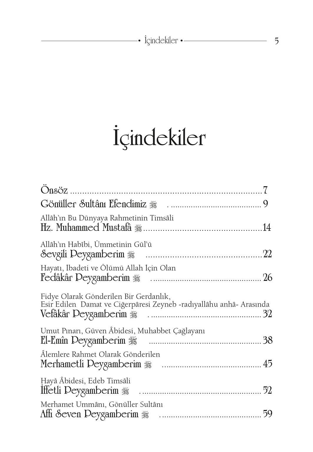 Gönüller Sultanı Efendimiz - Şefika Kaya Meriç