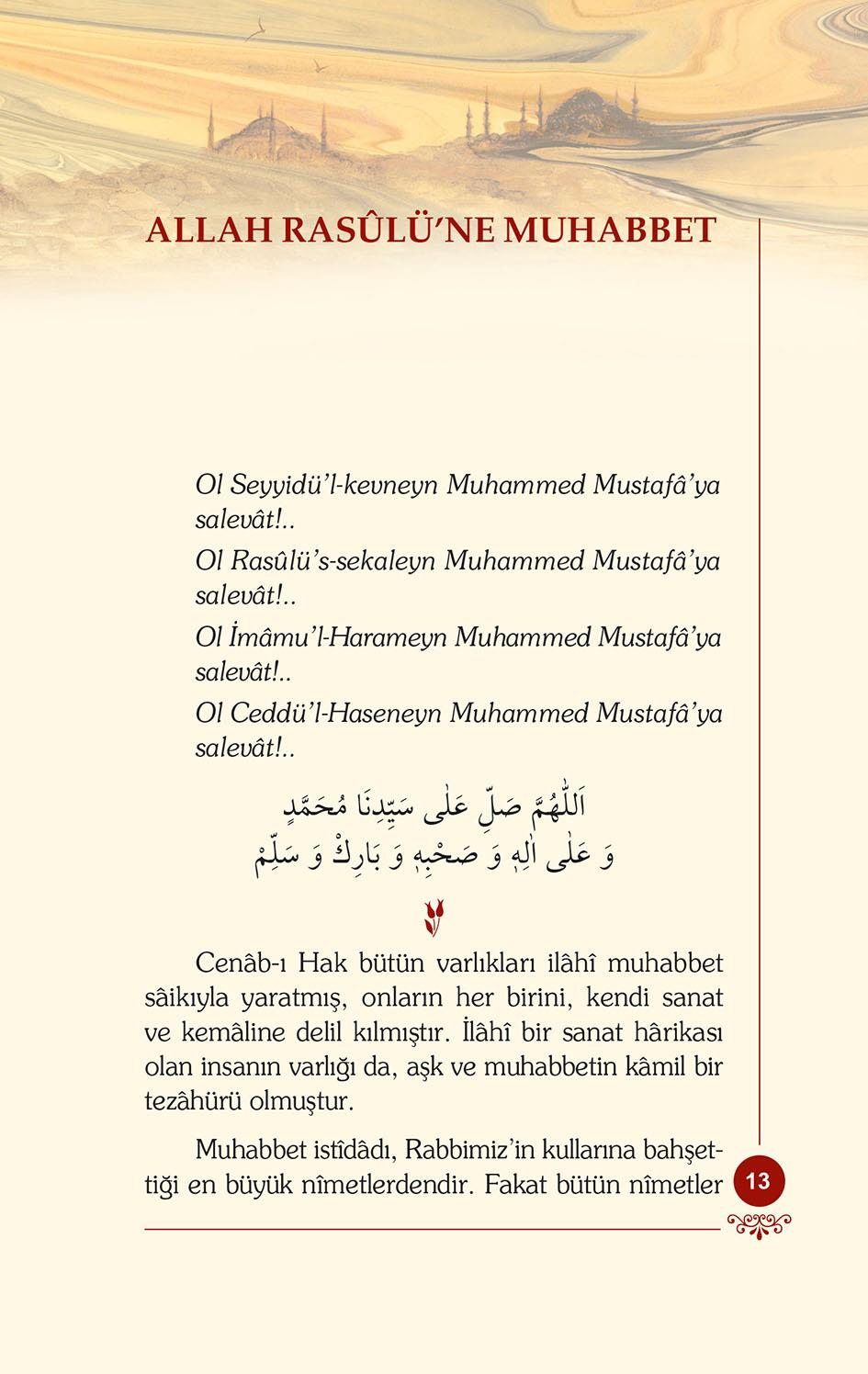 Gönüller Sultanı Efendimiz'e Muhabbet - Osman Nuri Topbaş