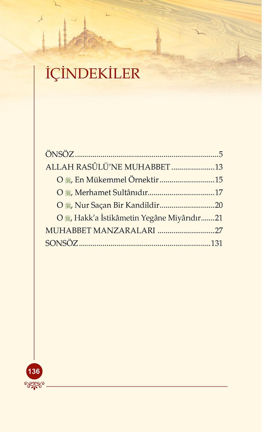 Gönüller Sultanı Efendimiz'e Muhabbet - Osman Nuri Topbaş