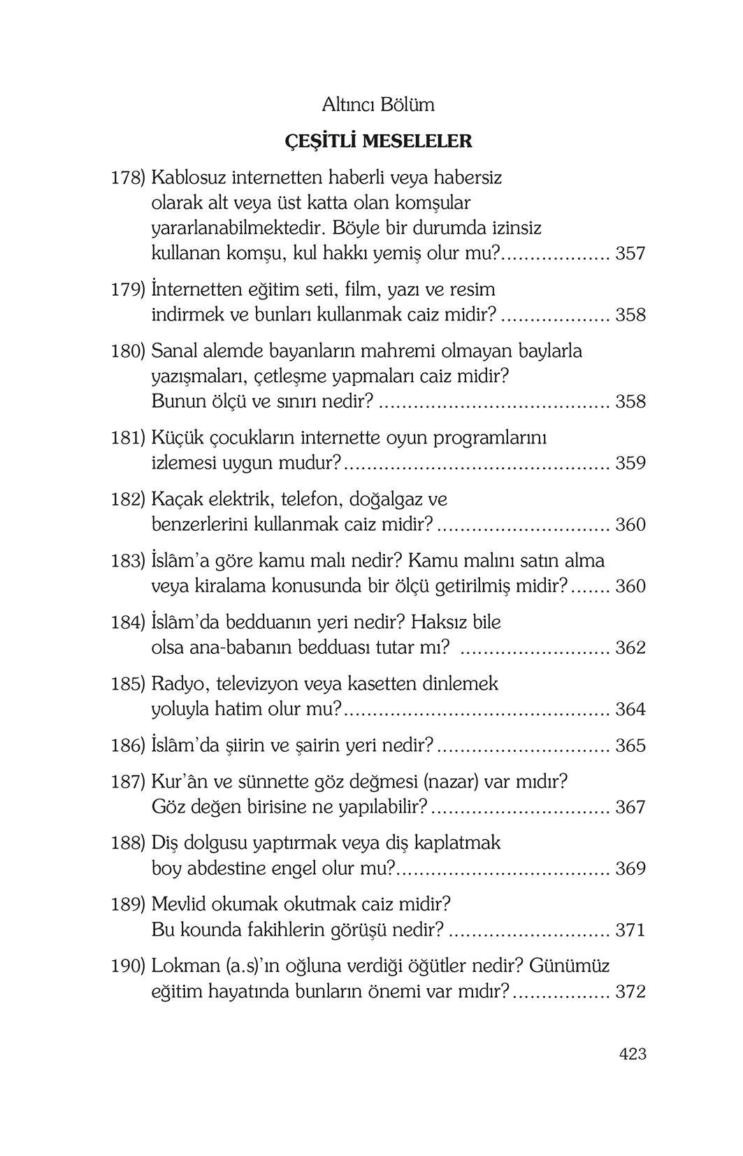 Güncel Fıkhi Meseleler - Prof. Dr. Hamdi Döndüren