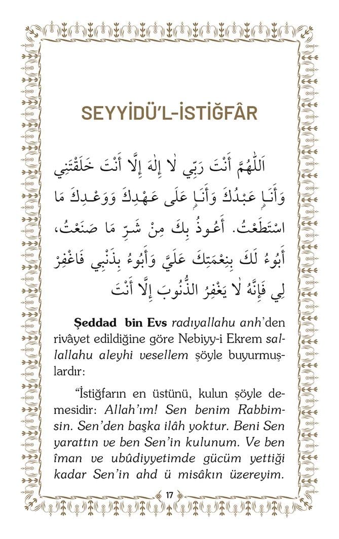 Günlük Dualar ve Sureler - Mahmud Sami Ramazanoğlu