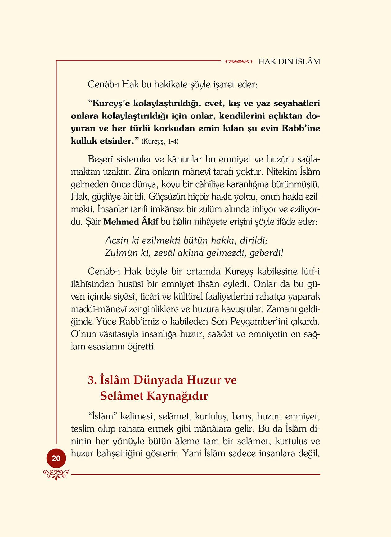 Hak Din İslam - Osman Nuri Topbaş