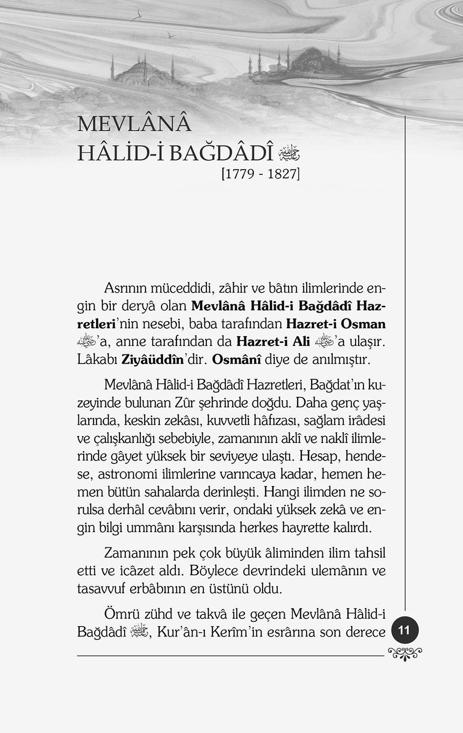Halid-i Bağdadi - Osman Nuri Topbaş
