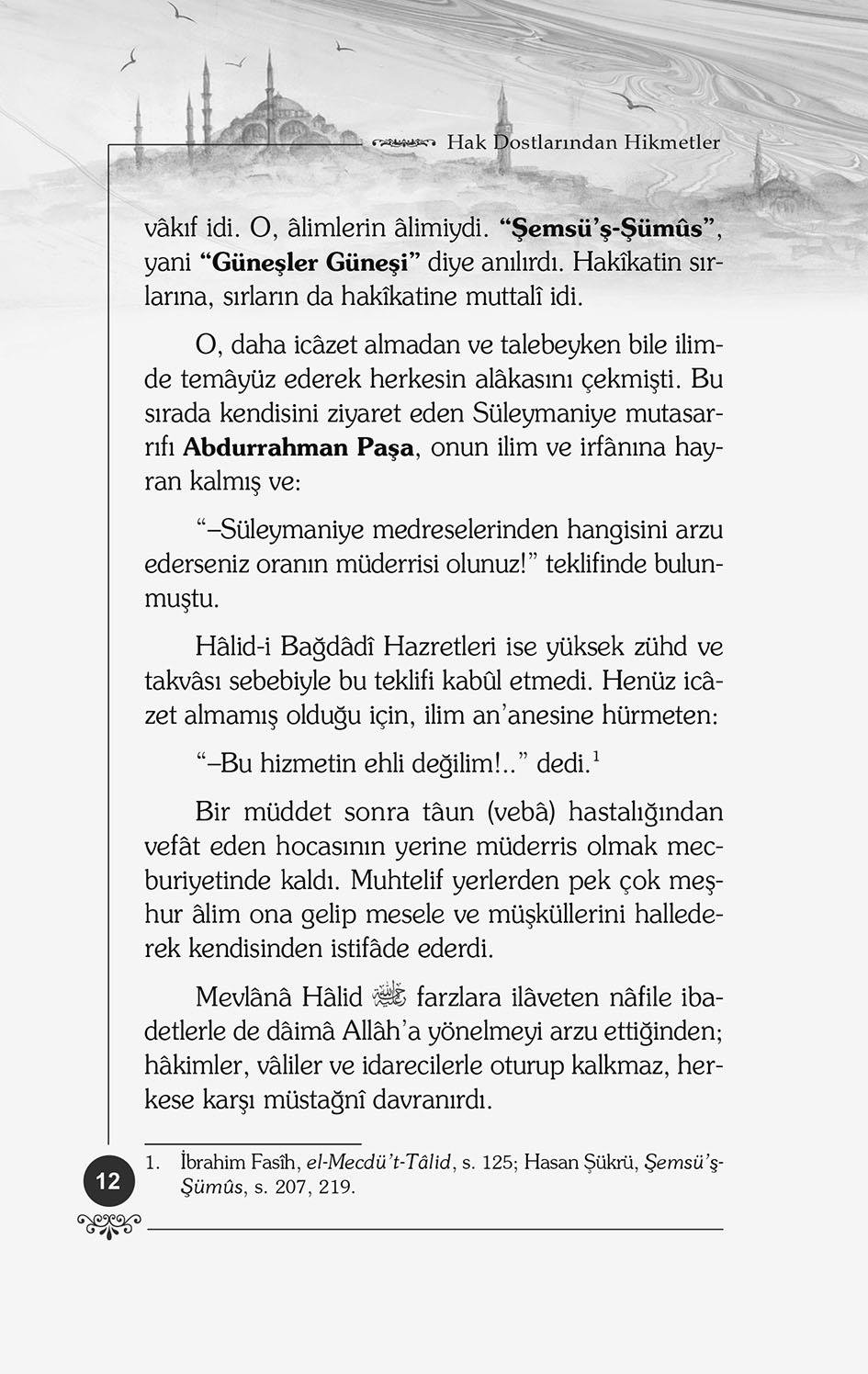 Halid-i Bağdadi - Osman Nuri Topbaş