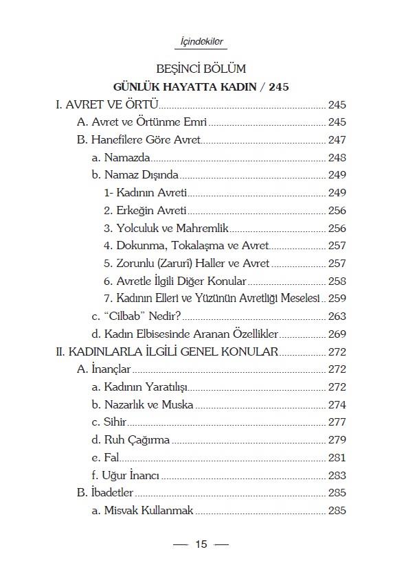 Hanımlara Özel İlmihal - Faruk Beşer