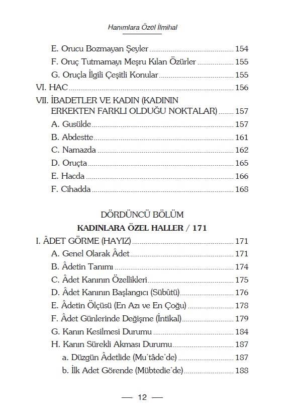 Hanımlara Özel İlmihal - Faruk Beşer