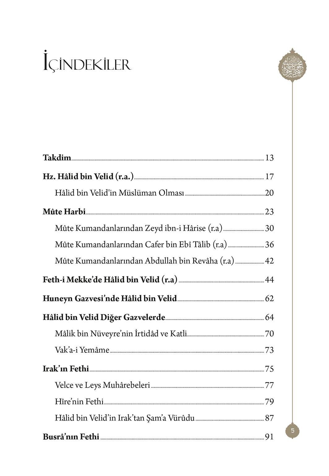 Hazreti Halid Bin Velid - Mahmud Sami Ramazanoğlu