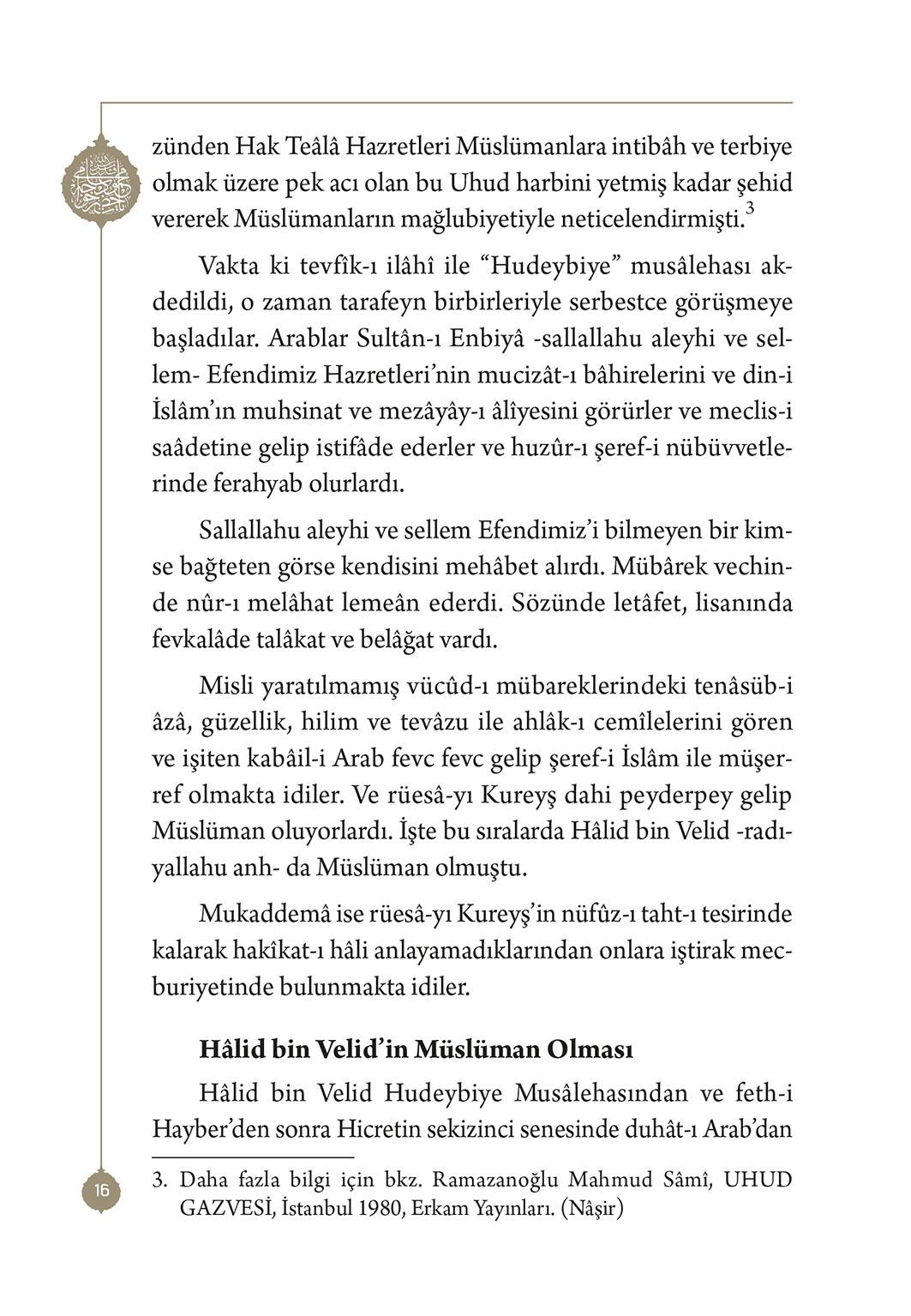 Hazreti Halid Bin Velid - Mahmud Sami Ramazanoğlu