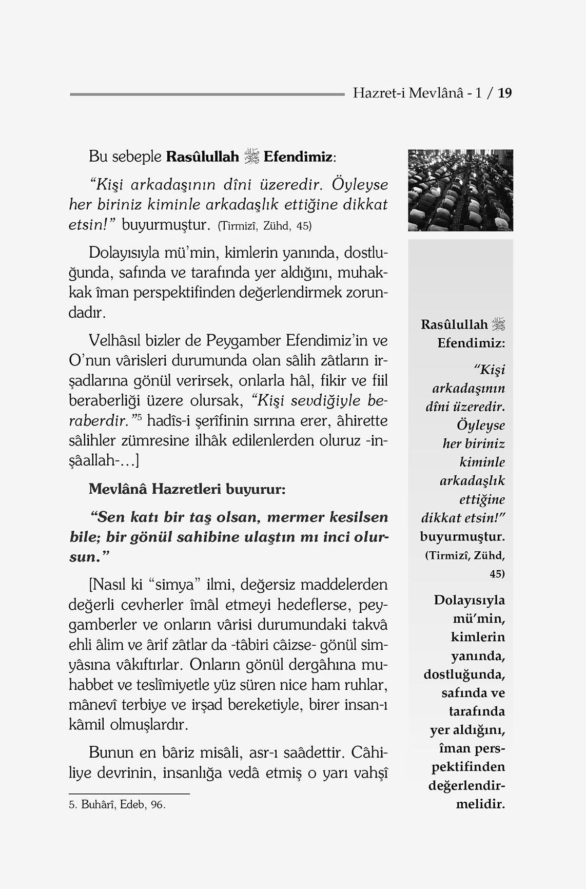 Hazreti Mevlâna - Osman Nuri Topbaş