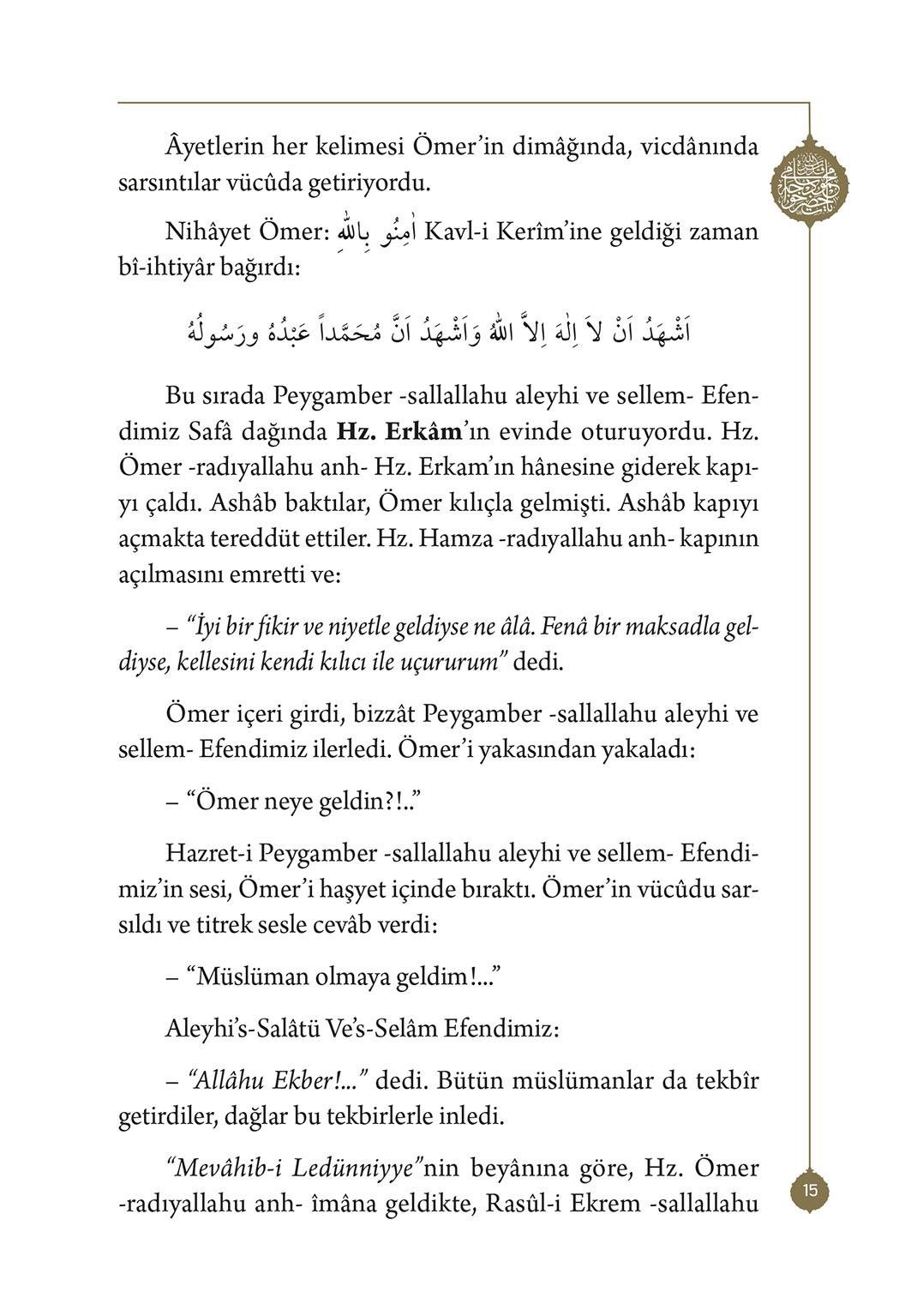 Hazreti Ömerü'l Faruk - Mahmud Sami Ramazanoğlu