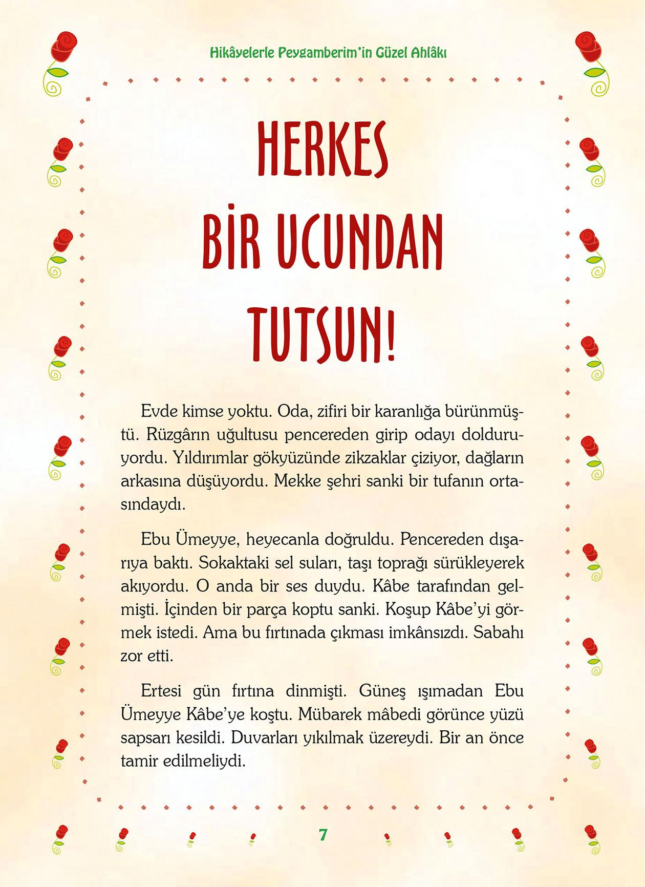 Hikayelerle Peygamberim'in Güzel Ahlakı - Mahmut Sami Kanbaş