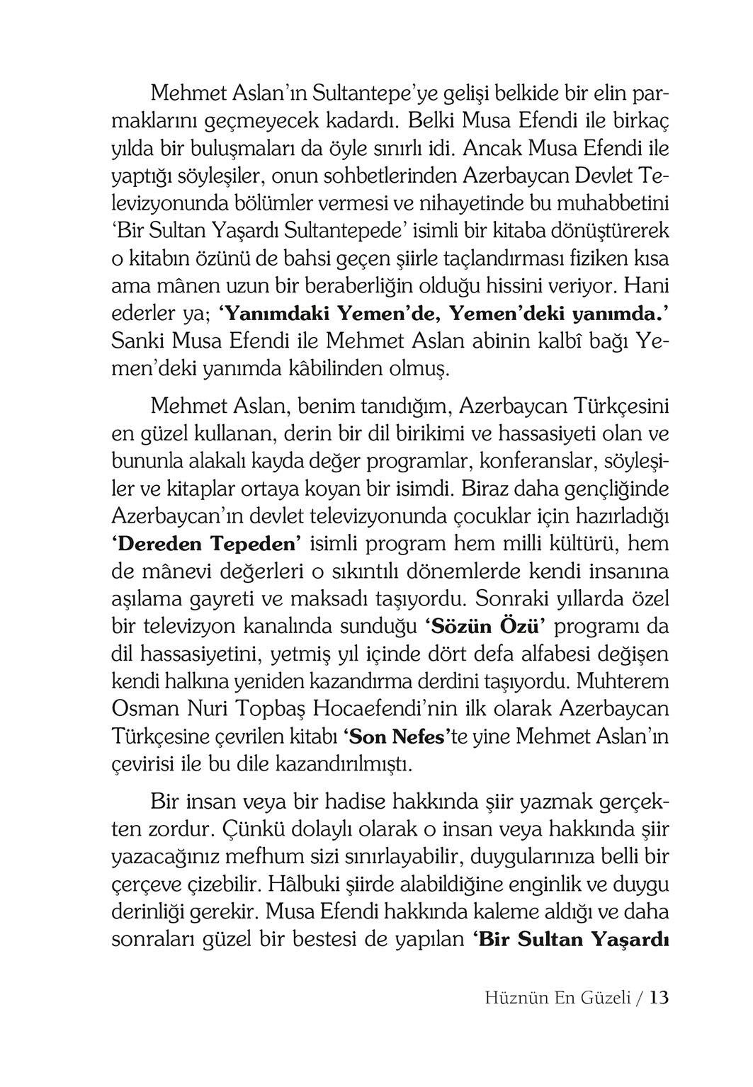 Hüznün En Güzeli - Salih Zeki Meriç