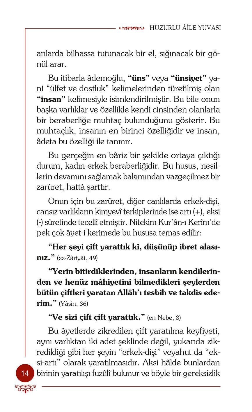 Huzurlu Aile Yuvası - Osman Nuri Topbaş