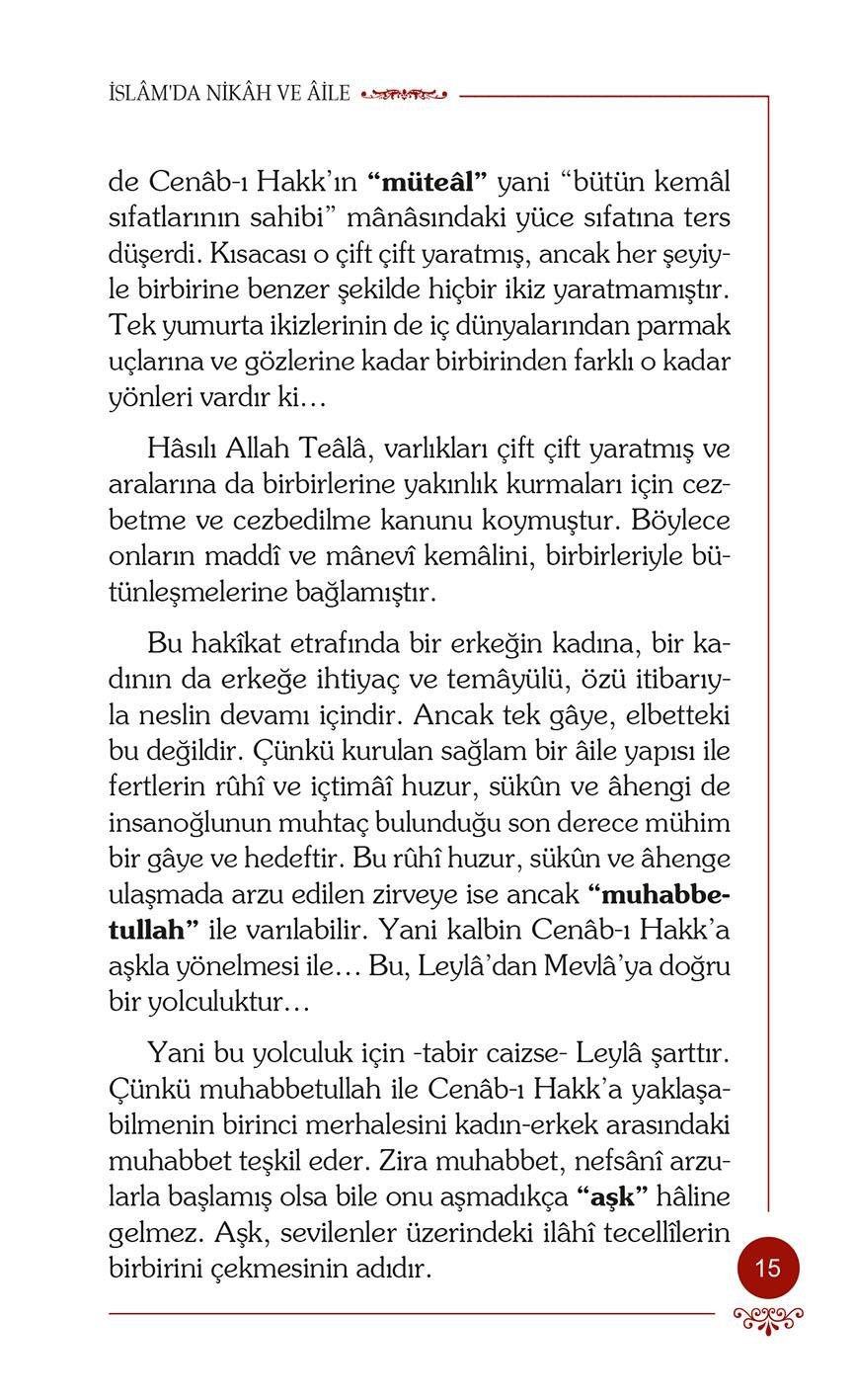 Huzurlu Aile Yuvası - Osman Nuri Topbaş