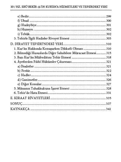 Hz. Ebu Bekir'in Kur'an'a Hizmetleri ve Tefsirdeki Yeri - Doç. Dr. Murat Kaya