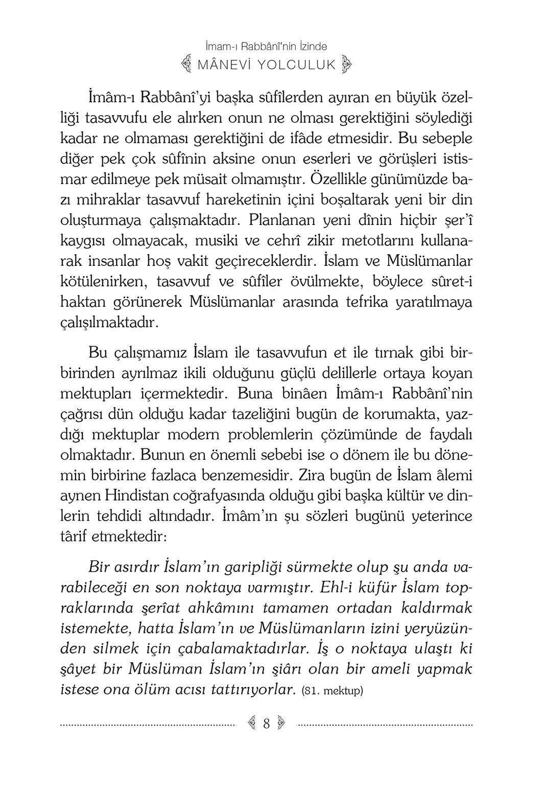 İmam-ı Rabbani'nin İzinde Manevi Yolculuk - Prof. Dr. Süleyman Derin