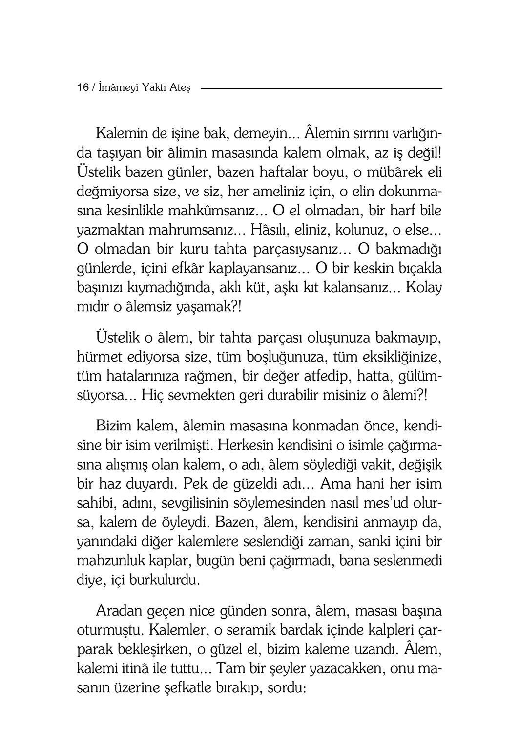 İmameyi Yaktı Ateş - Neslihan Nur Türk