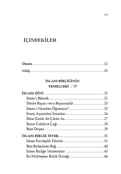 İslam Birliği - Cemal Nar -