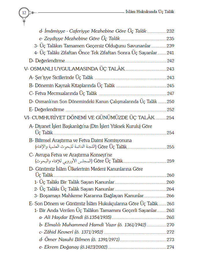 İslam Hukukunda  Üç Talak - Murat Osmanoğlu