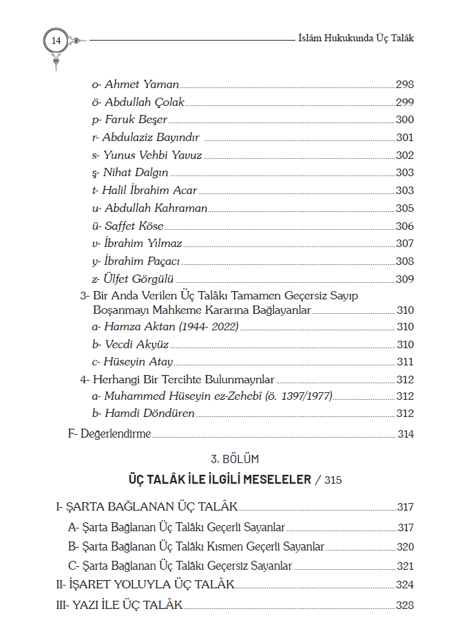 İslam Hukukunda  Üç Talak - Murat Osmanoğlu