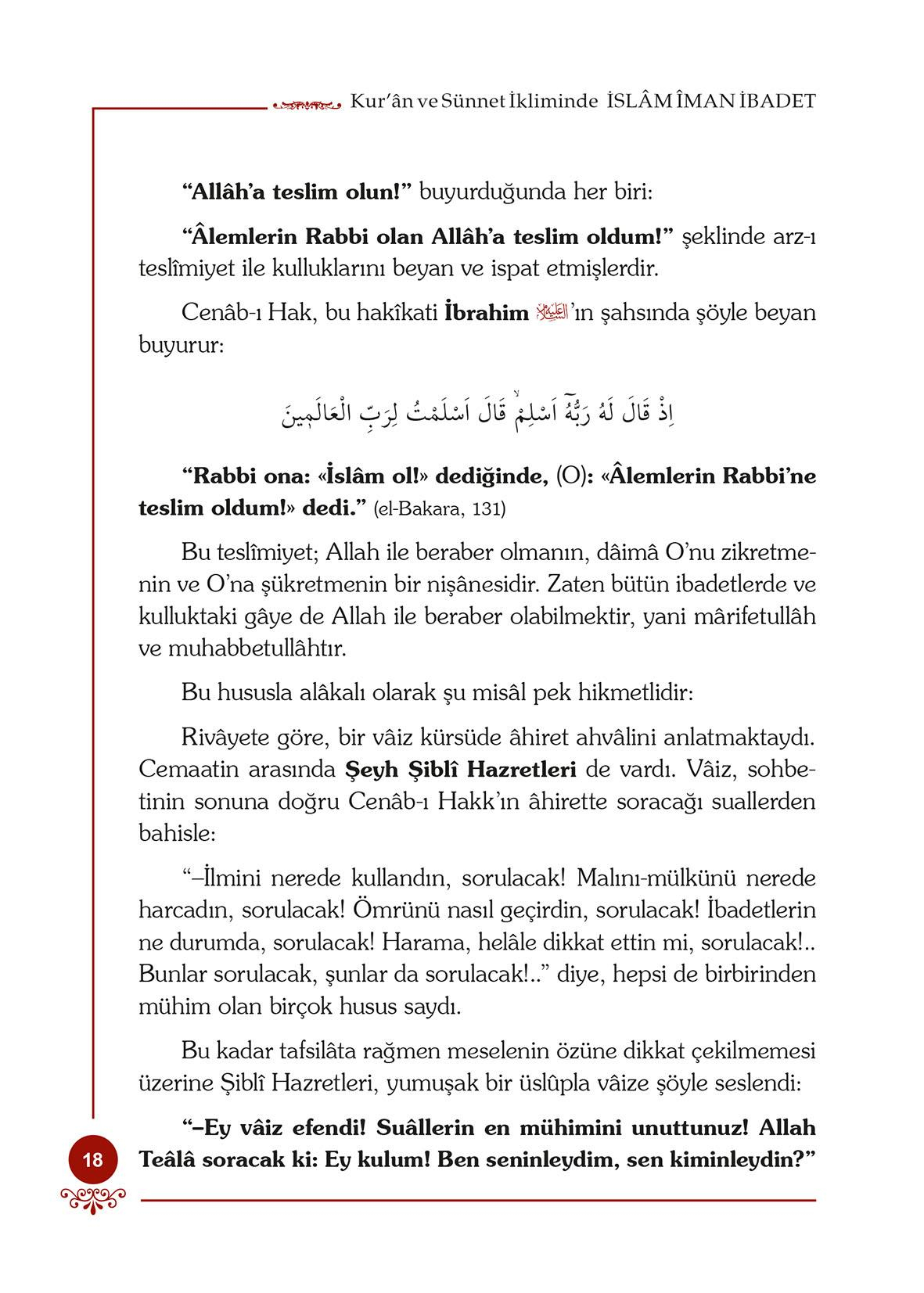 İslam İman İbadet - Osman Nuri Topbaş