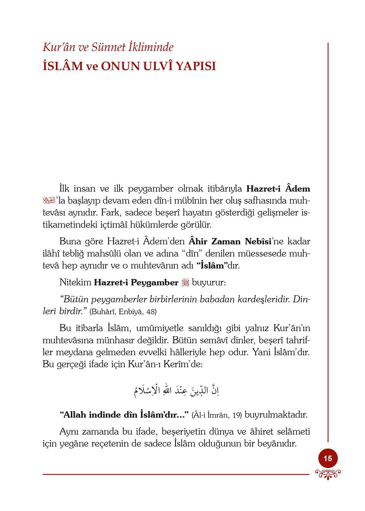 İslam İman İbadet - Osman Nuri Topbaş