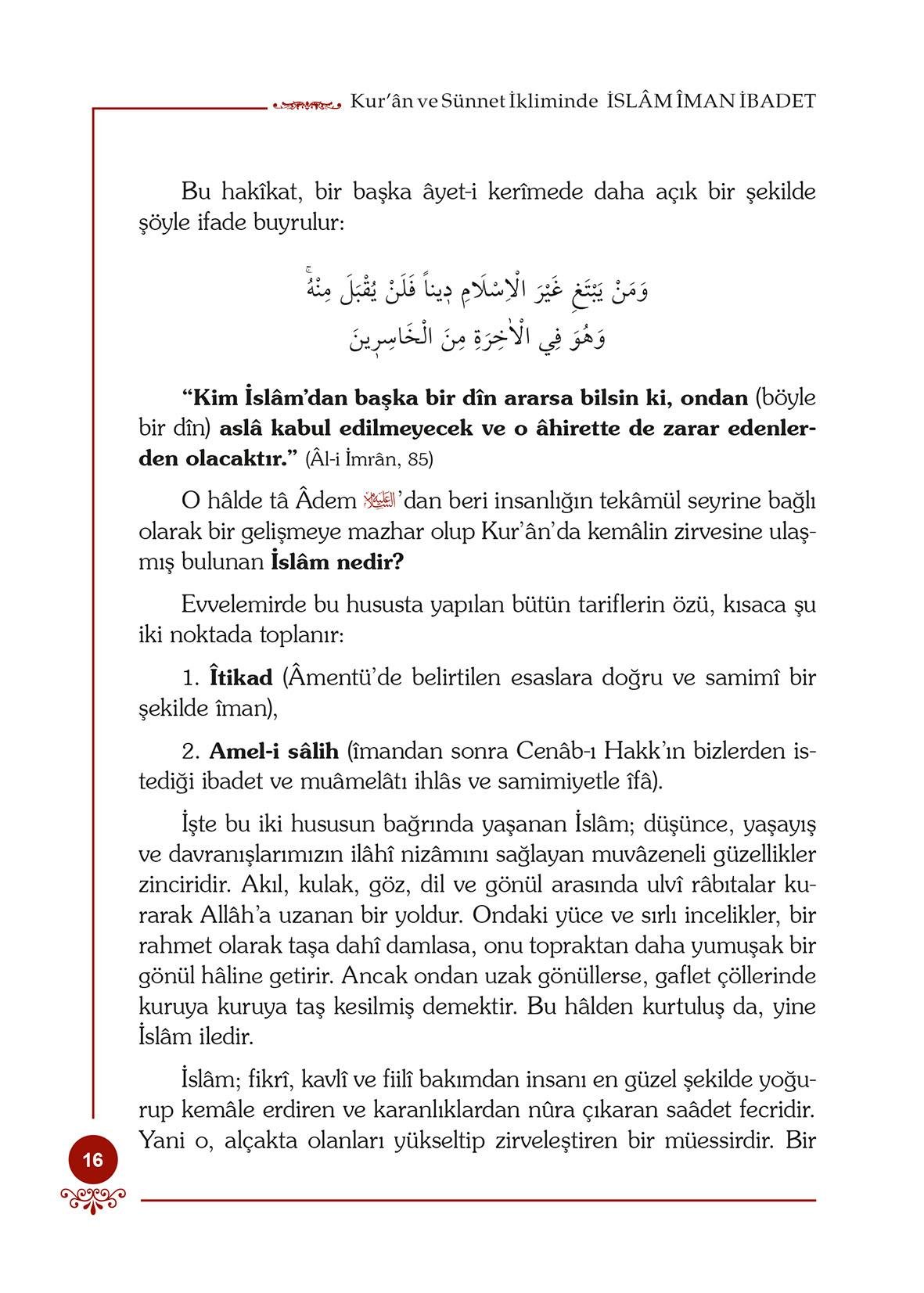 İslam İman İbadet - Osman Nuri Topbaş