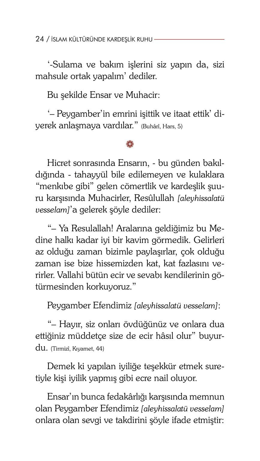 İslam Kültüründe Kardeşlik Ruhu - Semih Yolaçan
