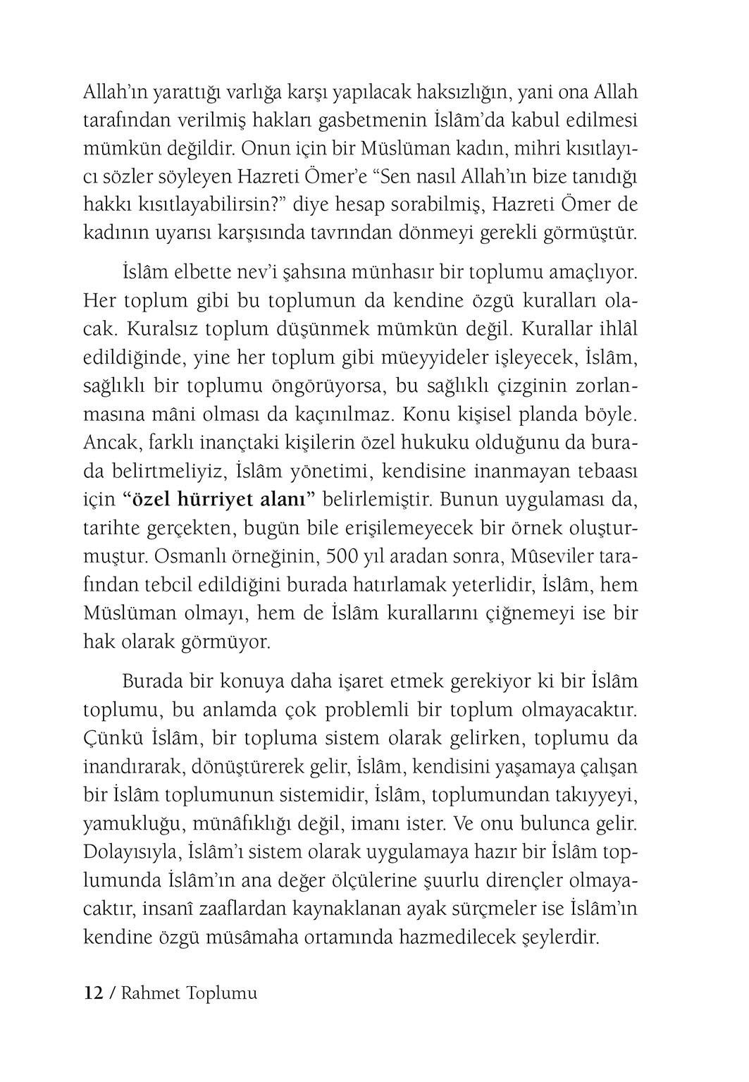 İslam ve Rahmet Toplumu - Ahmet Taşgetiren