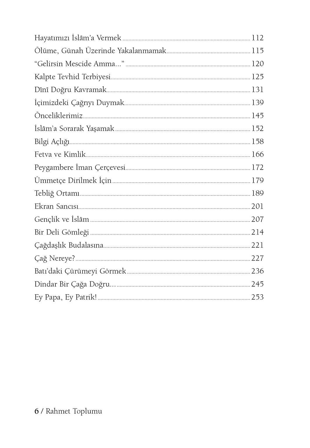 İslam ve Rahmet Toplumu - Ahmet Taşgetiren