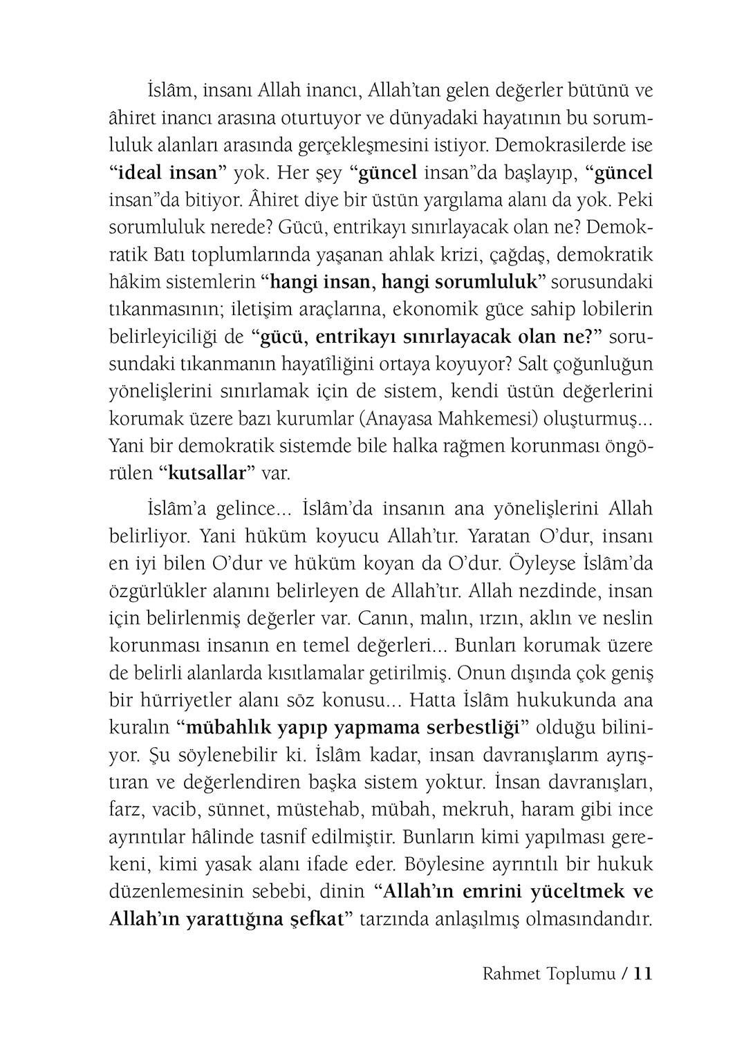 İslam ve Rahmet Toplumu - Ahmet Taşgetiren