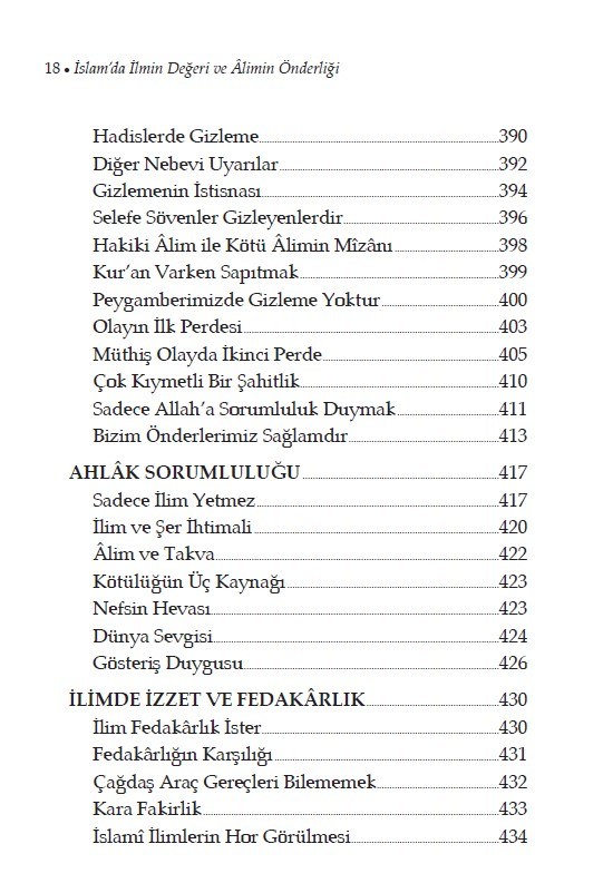 İslam'da İlmin Değeri ve Alimin Önderliği - Cemal Nar-
