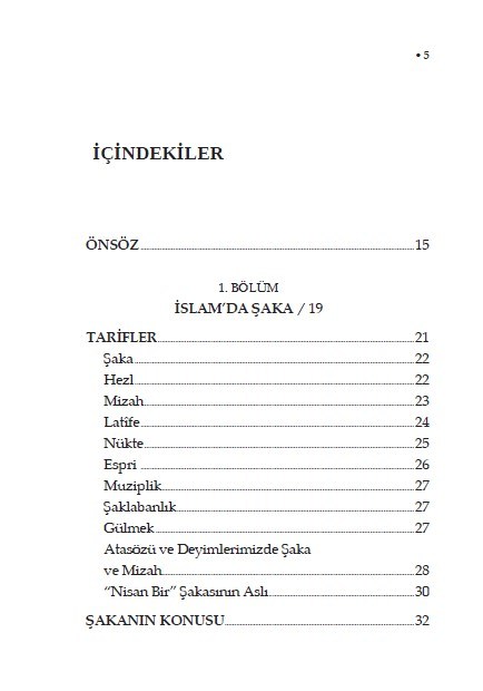 İslam'da Şaka ve Asr-ı Saadetten Fıkralar - Cemal Nar-