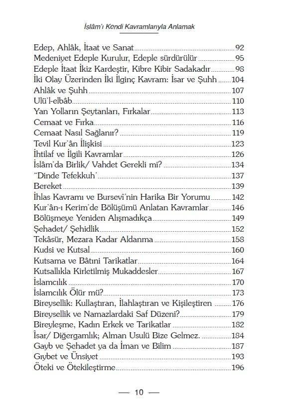 İslam'ı Kendi Kavramlarıyla Anlamak - Faruk Beşer-İslam'ı Kendi Kavramlarıyla Anlamak - Faruk Beşer - Erkam Yayınları