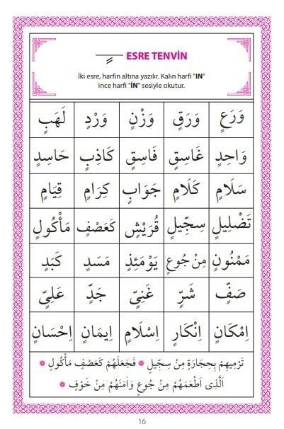 Kur'an-ı Kerim Elifbası - Ali Hüsrevoğlu