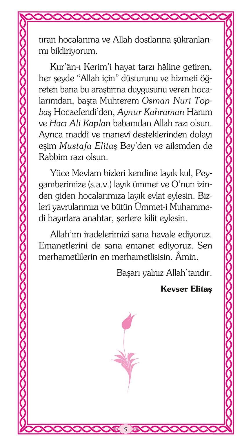 Kur'an-ı Kerim ve Hadis-i Şeriflerden Dualar - Kevser Elitaş