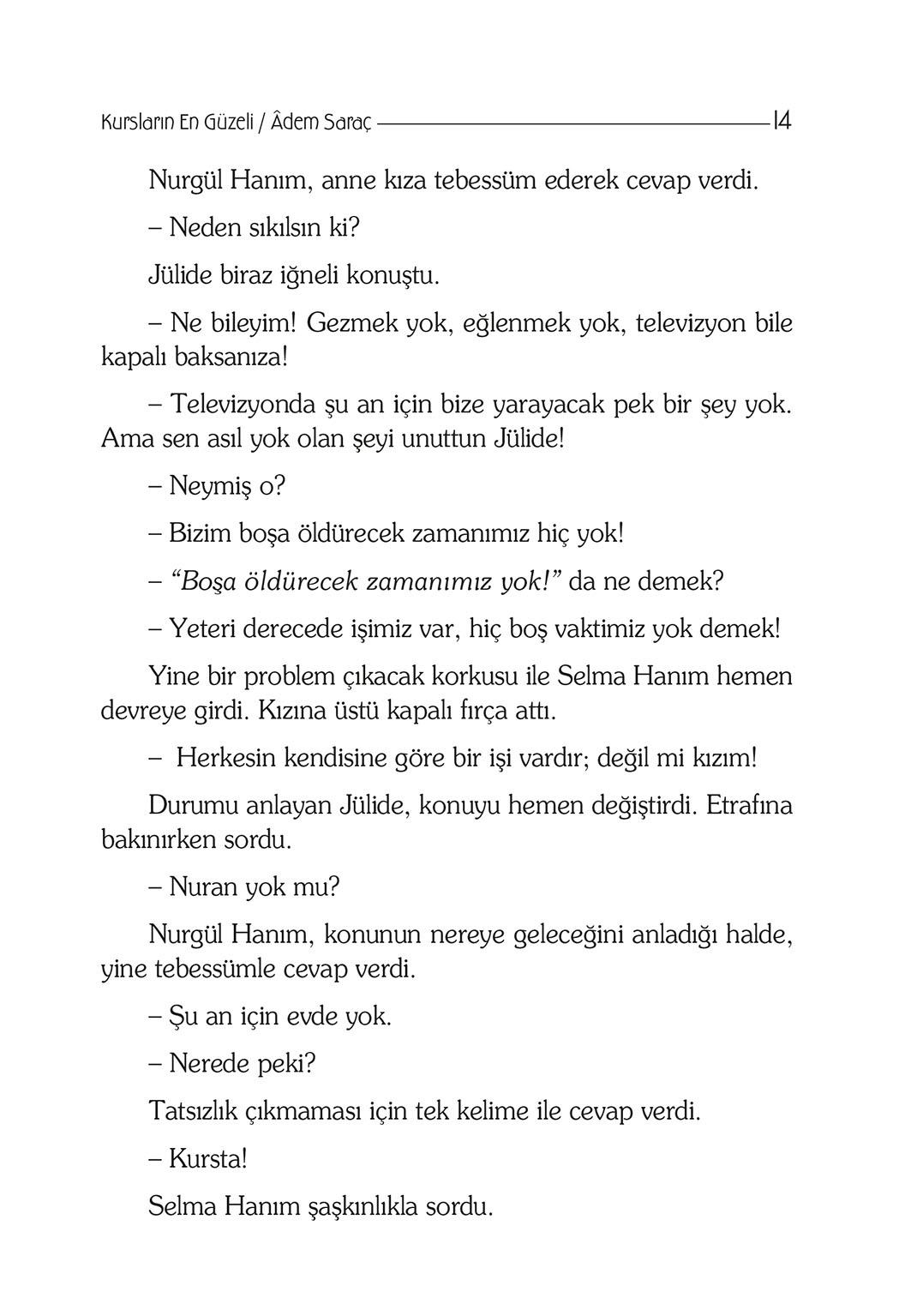 Kursların En Güzeli - Adem Saraç