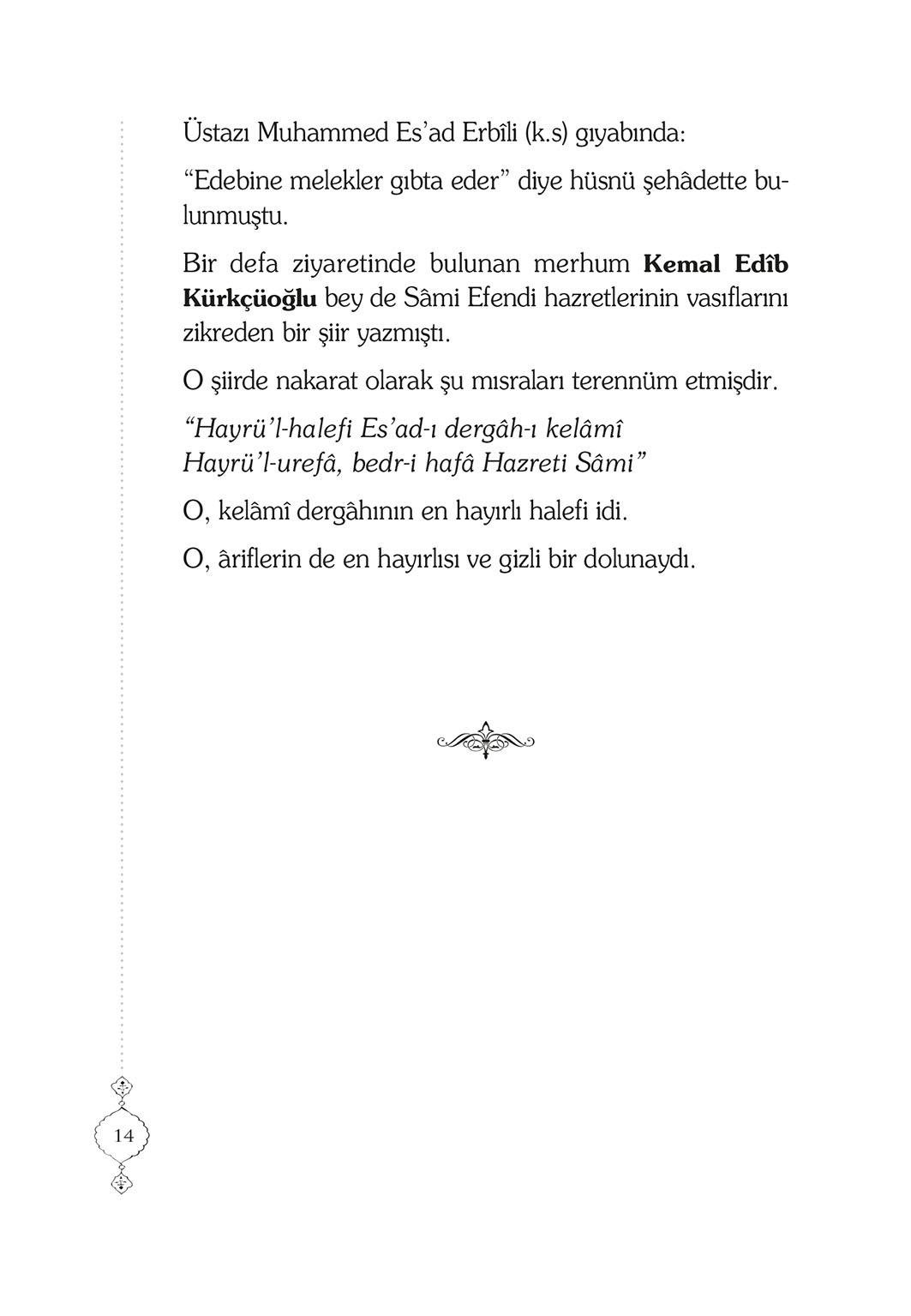 Mahmud Sami Efendi'den Hatıralar - 3 / Mustafa Eriş