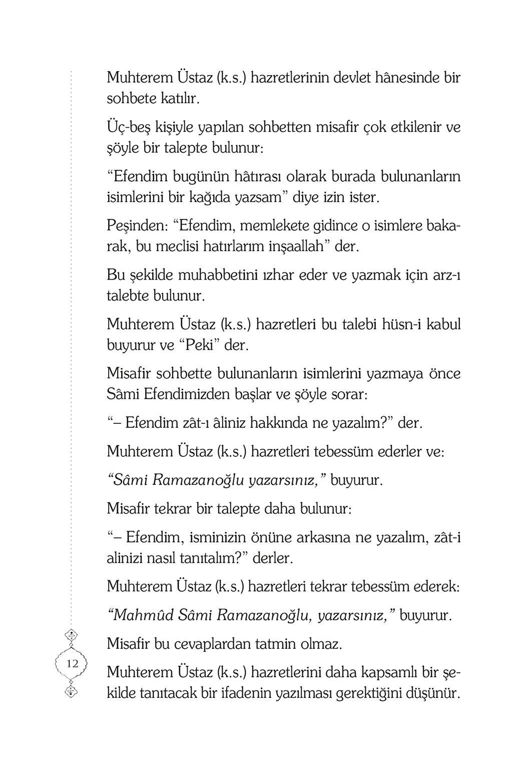 Mahmud Sami Efendi'den Hatıralar - 3 / Mustafa Eriş