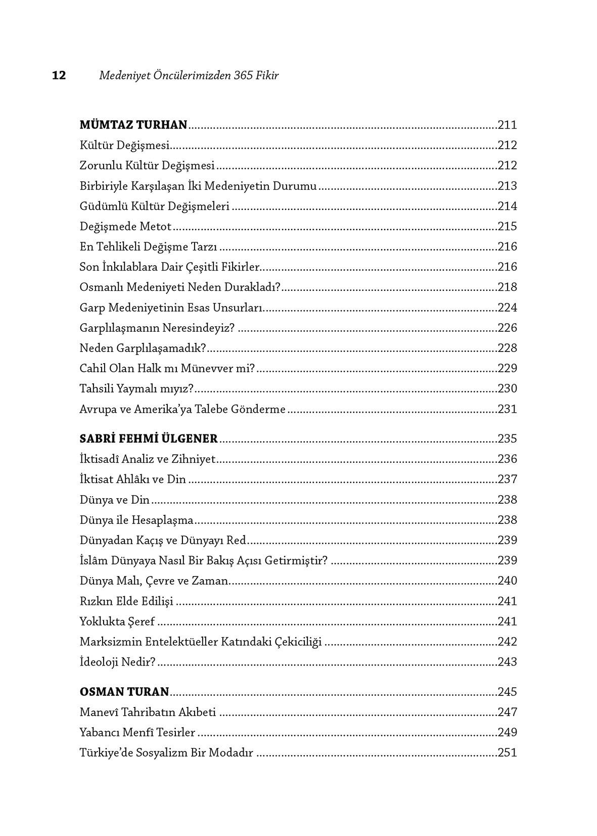 Medeniyet Öncülerimizden 365 Fikir (Ciltli) - Ali Can