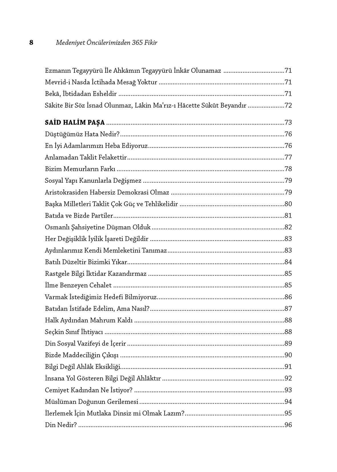 Medeniyet Öncülerimizden 365 Fikir (Ciltli) - Ali Can