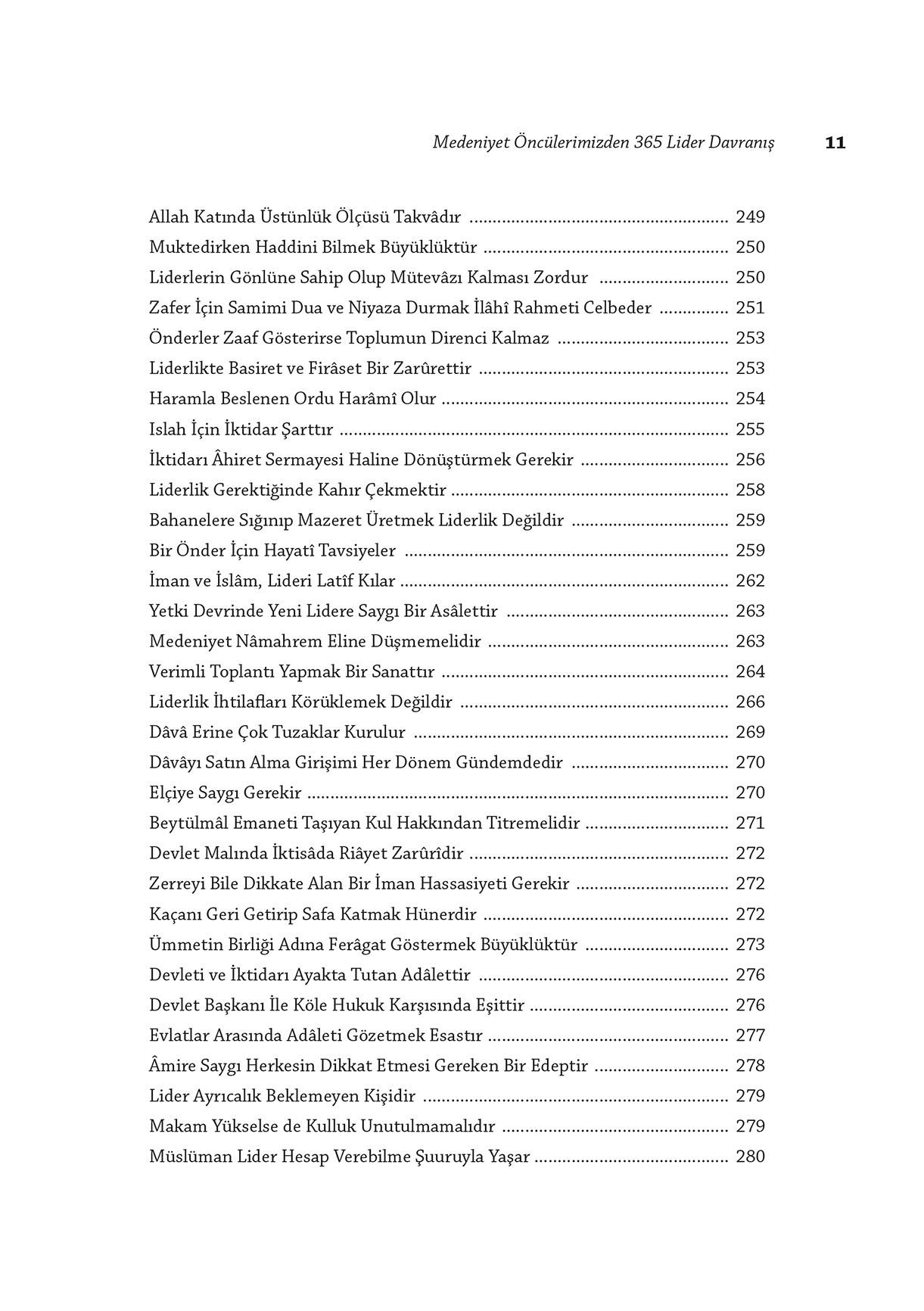 Medeniyet Öncülerimizden 365 Lider Davranış - Dr. Adem Ergül