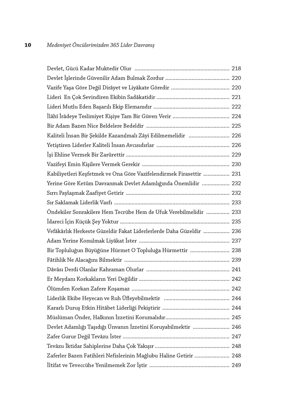 Medeniyet Öncülerimizden 365 Lider Davranış - Dr. Adem Ergül