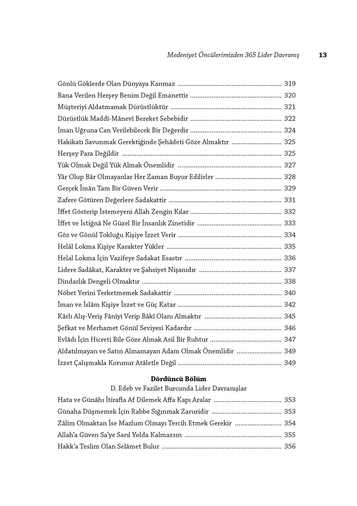 Medeniyet Öncülerimizden 365 Lider Davranış - Dr. Adem Ergül