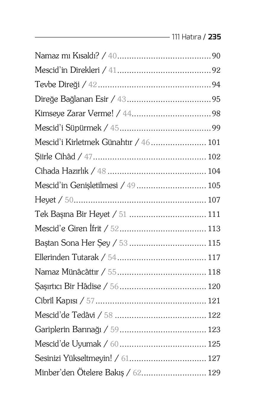 Mescid-i Nebevi'den 111 Hatıra - Doç. Dr. Murat Kaya