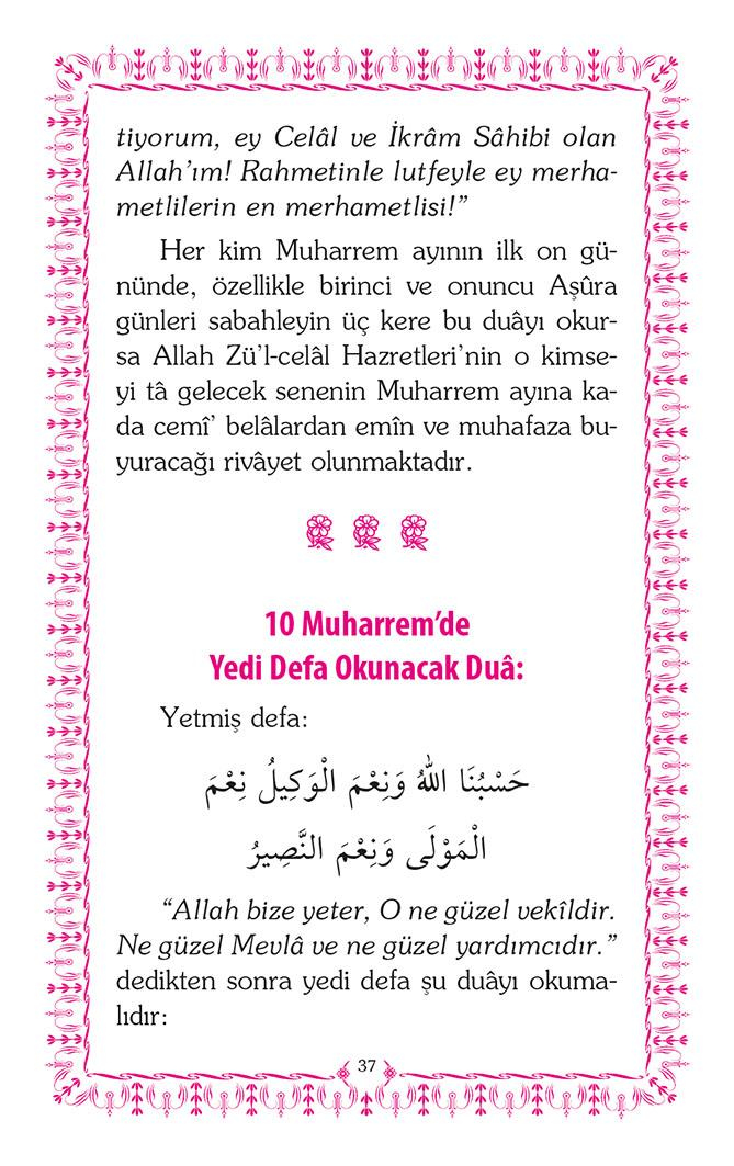 Mübarek Gün ve Gecelerde Okunacak Dualar - Mahmud Sami Ramazanoğlu