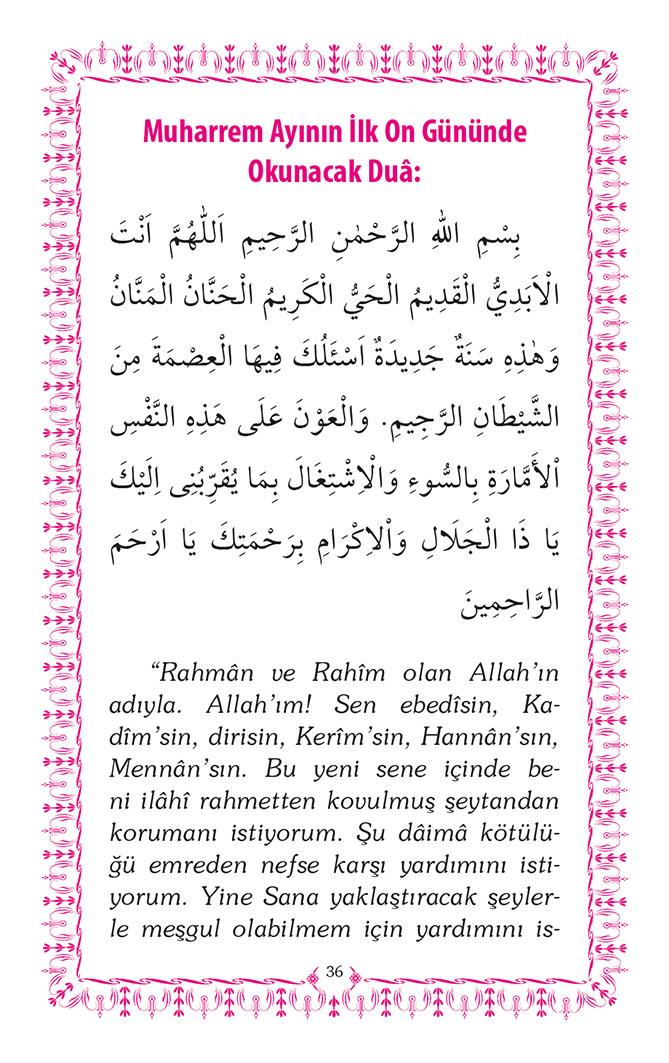 Mübarek Gün ve Gecelerde Okunacak Dualar - Mahmud Sami Ramazanoğlu