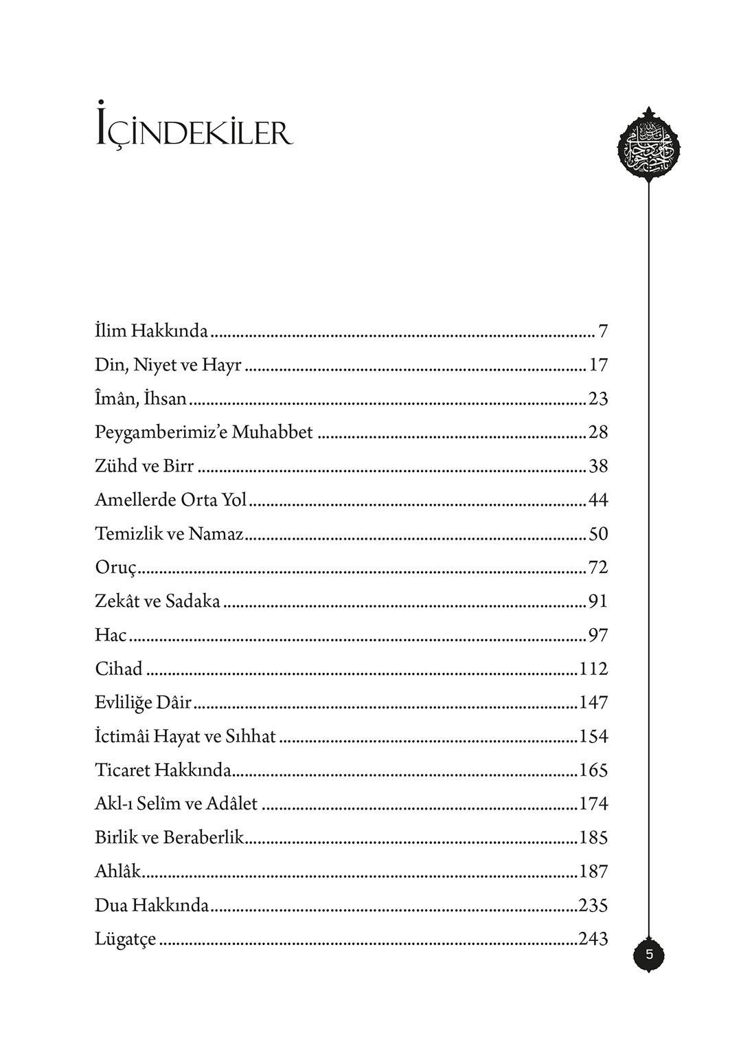 Musahabe - 5 / 500 Hadis-i Şerif - Mahmud Sami Ramazanoğlu