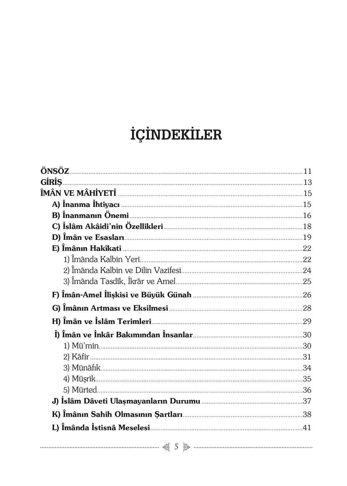 Müslümanın İnanç Esasları - Prof. Dr. Mehmet Bulut