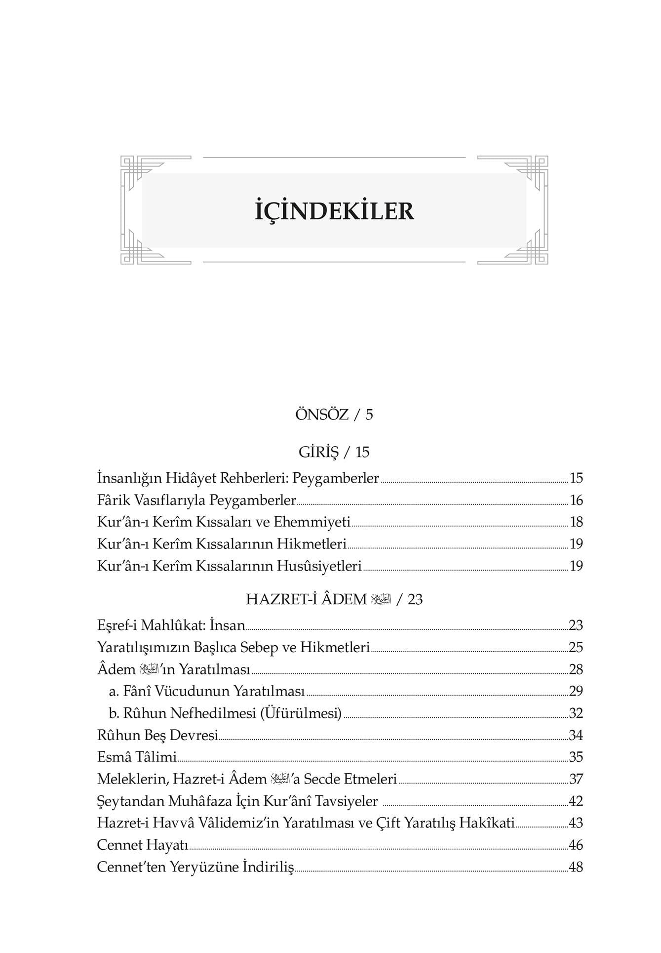 Nebiler Silsilesi - 1 (Ders Kitabı) - Osman Nuri Topbaş
